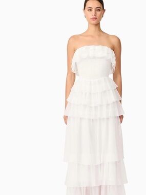 chinese dress ladies Elliatt Fiona Fitted Maxi Dress  TrenLend